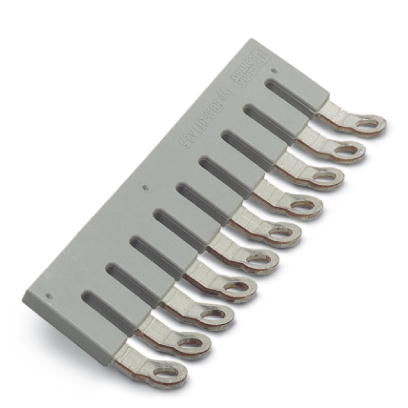 Phoenix Contact Insertion bridge; 10-Pole; Color: Gray